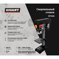 Сверлильный станок Gigant DP1016 - Превью изображения №2 — Интернет-магазин ПроЗаказ
