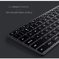 Клавиатура Satechi Slim X3 (серый) - Превью изображения №5 — Интернет-магазин ПроЗаказ