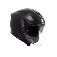 Мотошлем AGV K5 JET Evo E2206 21184A5002-003-M (M, Mono Matt Black) - Превью изображения №2 — Интернет-магазин ПроЗаказ