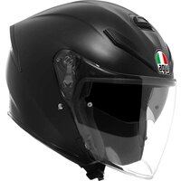 Мотошлем AGV K5 JET Evo E2206 21184A5002-003-M (M, Mono Matt Black) - Превью изображения №9 — Интернет-магазин ПроЗаказ