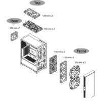 Корпус Thermaltake Versa T35 TG RGB CA-1R7-00M1WN-00 - Превью изображения №12 — Интернет-магазин ПроЗаказ