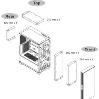 Корпус Thermaltake Versa T35 TG RGB CA-1R7-00M1WN-00 - Превью изображения №11 — Интернет-магазин ПроЗаказ
