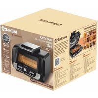 Аэрогриль (аэрофритюрница) Sakura Premium SA-7683BK - Превью изображения №2 — Интернет-магазин ПроЗаказ