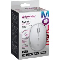 Мышь Defender Auris MB-027 (белый) - Превью изображения №5 — Интернет-магазин ПроЗаказ
