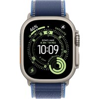 Умные часы Apple Watch Ultra 3 LTE 49 мм (титановый корпус, природный/синий, нейлоновый ремешок размера M/L) - Превью изображения №2 — Интернет-магазин ПроЗаказ