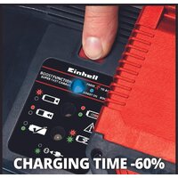 Зарядное устройство Einhell Power-X-Boostcharger 8 A 4512155 (18В) - Превью изображения №7 — Интернет-магазин ПроЗаказ