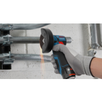 Угловая шлифмашина Bosch GWS 12V-76 Professional 0615990M3E (с 1-им АКБ 2 Ah) - Превью изображения №12 — Интернет-магазин ПроЗаказ