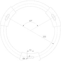 Светильник-тарелка Arlight SP-RONDO-R500-50W 034819 - Превью изображения №5 — Интернет-магазин ПроЗаказ
