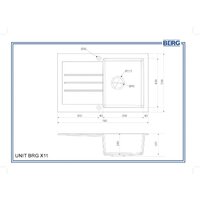 Кухонная мойка Berg Unit BRG1211 - Превью изображения №5 — Интернет-магазин ПроЗаказ