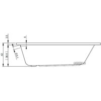 Ванна Riho Dola 150x70 BB29005 (с каркасом) - Превью изображения №3 — Интернет-магазин ПроЗаказ