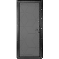 Металлическая дверь Guard Термо MG75 87х205 правая (черное серебро/серый) - Превью изображения №3 — Интернет-магазин ПроЗаказ