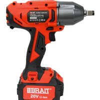 Гайковерт Brait BCIW20-4-400PU Pro 21.01.205.101 (с 1-им АКБ, кейс) - Превью изображения №3 — Интернет-магазин ПроЗаказ