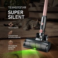 Пылесос Weissgauff V12 BLDC 500 Ora Rosa Turbo - Превью изображения №5 — Интернет-магазин ПроЗаказ