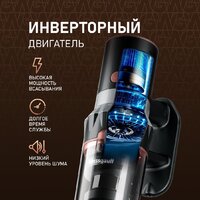 Пылесос Weissgauff V12 BLDC 500 Ora Rosa Turbo - Превью изображения №4 — Интернет-магазин ПроЗаказ