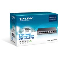 Настраиваемый коммутатор TP-Link TL-SG108PE - Превью изображения №5 — Интернет-магазин ПроЗаказ
