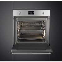 Электрический духовой шкаф Smeg SO6302TX - Превью изображения №3 — Интернет-магазин ПроЗаказ