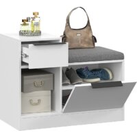 Банкетка Трия Агата комбинированная (белый) - Превью изображения №3 — Интернет-магазин ПроЗаказ