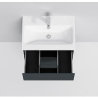  AM.PM Тумба под умывальник Gem 60 M90FHX06022GM (2 ящика, графит) - Превью изображения №3 — Интернет-магазин ПроЗаказ