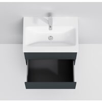  AM.PM Тумба под умывальник Gem 60 M90FHX06022GM (2 ящика, графит) - Превью изображения №4 — Интернет-магазин ПроЗаказ
