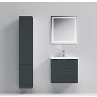  AM.PM Тумба под умывальник Gem 60 M90FHX06022GM (2 ящика, графит) - Превью изображения №7 — Интернет-магазин ПроЗаказ