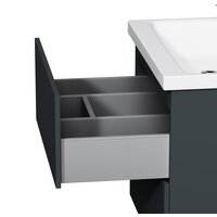  AM.PM Тумба под умывальник Gem 60 M90FHX06022GM (2 ящика, графит) - Превью изображения №5 — Интернет-магазин ПроЗаказ