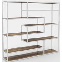 Hype Mebel Зиг-Заг 200x150 (белый/дуб галифакс олово)
