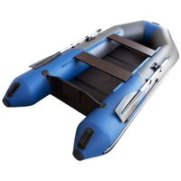 Моторно-гребная лодка Муссон 3000 С (серый/синий) - Превью изображения №10 — Интернет-магазин ПроЗаказ