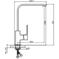 Смеситель Haiba HB70615 - Превью изображения №2 — Интернет-магазин ПроЗаказ