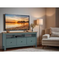 Тумба Mio Tesoro Сага 3 ящика 2.08.03.090.16 (темно-бирюзовый/ясень) - Превью изображения №4 — Интернет-магазин ПроЗаказ