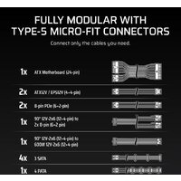 Блок питания Corsair RM1000x Shift CP-9020300-EU - Превью изображения №4 — Интернет-магазин ПроЗаказ