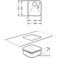 Кухонная мойка Smeg UM40 - Превью изображения №2 — Интернет-магазин ПроЗаказ