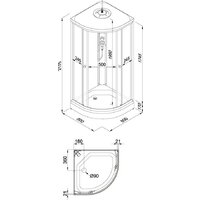 Душевая кабина Triton Ультра А 80x80 - Превью изображения №9 — Интернет-магазин ПроЗаказ