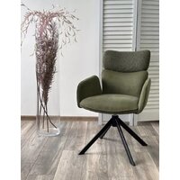 Стул M-City Леонардо 455M05729 (000 белый букле Soul /черный) - Превью изображения №4 — Интернет-магазин ПроЗаказ