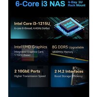 Сетевой накопитель TerraMaster U4-500 - Превью изображения №7 — Интернет-магазин ПроЗаказ