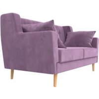 Диван Лига диванов Брайтон 281 2-х местная 108927 (микровельвет, сиреневый) - Превью изображения №4 — Интернет-магазин ПроЗаказ