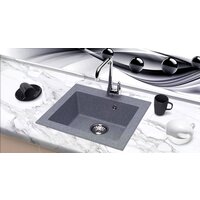 Кухонная мойка Berge BR-4803 (графитовый матовый) - Превью изображения №2 — Интернет-магазин ПроЗаказ