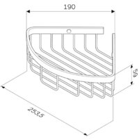  AM.PM Полка Sense L A7452100 - Превью изображения №2 — Интернет-магазин ПроЗаказ