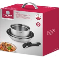Набор кастрюль Rondell Stark RDS-1315 - Превью изображения №10 — Интернет-магазин ПроЗаказ