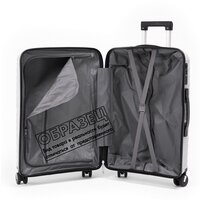 Чемодан-спиннер Pride РР-9702 (L, кофейный) - Превью изображения №7 — Интернет-магазин ПроЗаказ