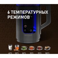 Электрический чайник Weissgauff WK 1520 Dt Touch BodyCool - Превью изображения №10 — Интернет-магазин ПроЗаказ