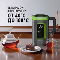 Электрический чайник Weissgauff WK 1520 Dt Touch BodyCool - Превью изображения №18 — Интернет-магазин ПроЗаказ