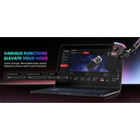 Проводной микрофон FIFINE AM8PROTW (белый) - Превью изображения №12 — Интернет-магазин ПроЗаказ