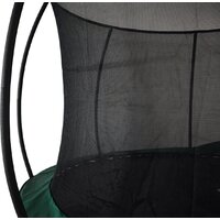 Батут GoUP Luxury 12FT (с сеткой и лестницей, темно-зеленый) - Превью изображения №7 — Интернет-магазин ПроЗаказ