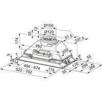Кухонная вытяжка Franke Box FBI 705 HCS 305.0757.777 - Превью изображения №4 — Интернет-магазин ПроЗаказ
