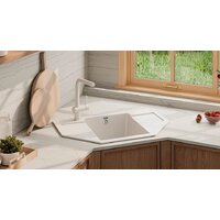 Кухонная мойка Ulgran U-609 (328 бежевый) - Превью изображения №2 — Интернет-магазин ПроЗаказ