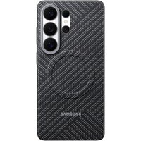Чехол для телефона Samsung Carbon Magnet Case для Samsung Galaxy S26 Ultra (темно-серый) - Превью изображения №3 — Интернет-магазин ПроЗаказ