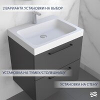 Умывальник Lauter Miletta 2161491PW (Pure White) - Превью изображения №4 — Интернет-магазин ПроЗаказ