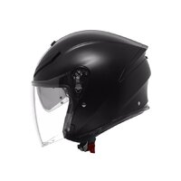Мотошлем AGV K5 JET Evo E2206 21184A5002-003-L (L, Mono Matt Black) - Превью изображения №5 — Интернет-магазин ПроЗаказ
