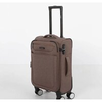 Чемодан-спиннер Grott 338-1001/3-20 (коричневый) - Превью изображения №2 — Интернет-магазин ПроЗаказ