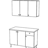 Готовая кухня Горизонт Point 120 (сонома) - Превью изображения №3 — Интернет-магазин ПроЗаказ